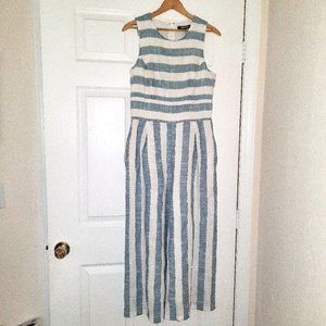 Sugar + L!ps Striped Wide Leg Jumpsuit